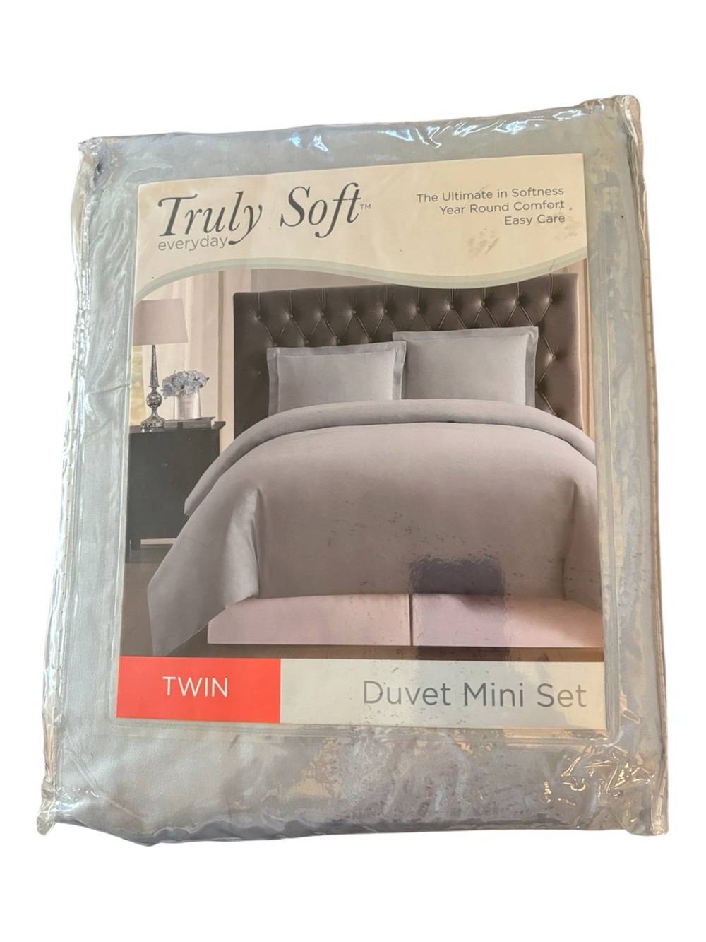 Truly Soft Everyday Twin Duvet Mini Set - Light Blue NWT